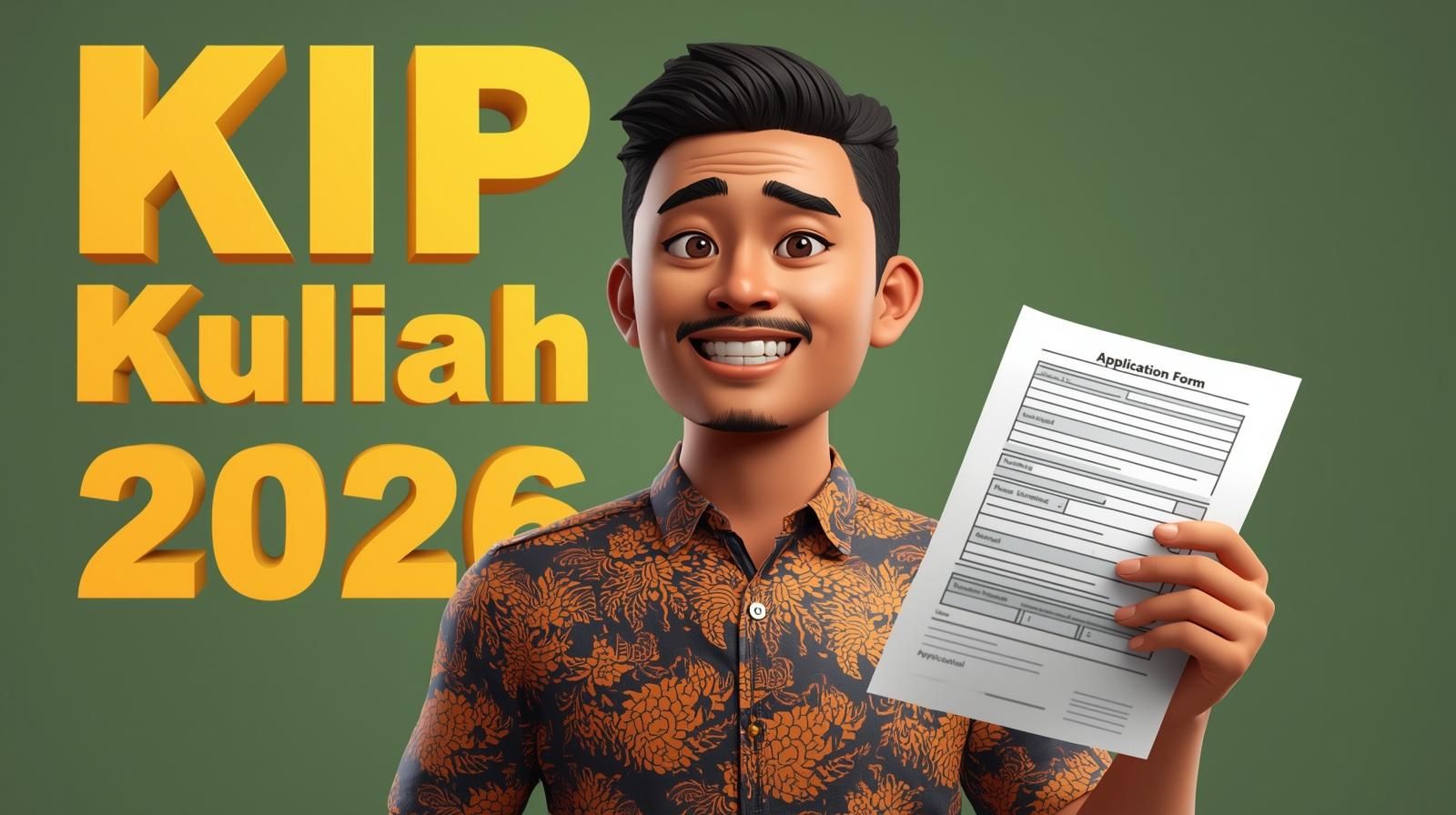 KIP Kuliah 2026 Resmi Dibuka! Syarat, Jadwal, dan Cara Daftar Lengkap