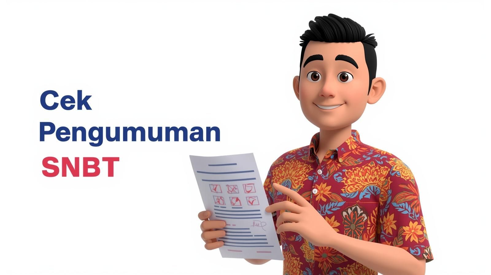 Cek Pengumuman SNBT 2026 Lewat HP: Cukup Pakai NISN, Hasil Langsung Keluar!