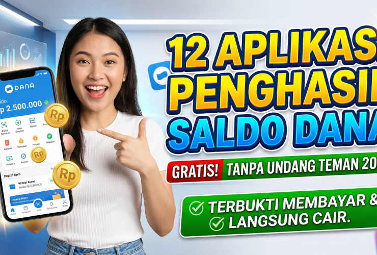 12 Aplikasi Penghasil Saldo DANA Gratis Tanpa Undang Teman 2026: Terbukti Membayar & Langsung Cair